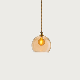 Rowan 15.5cm Golden Smoke Pendant